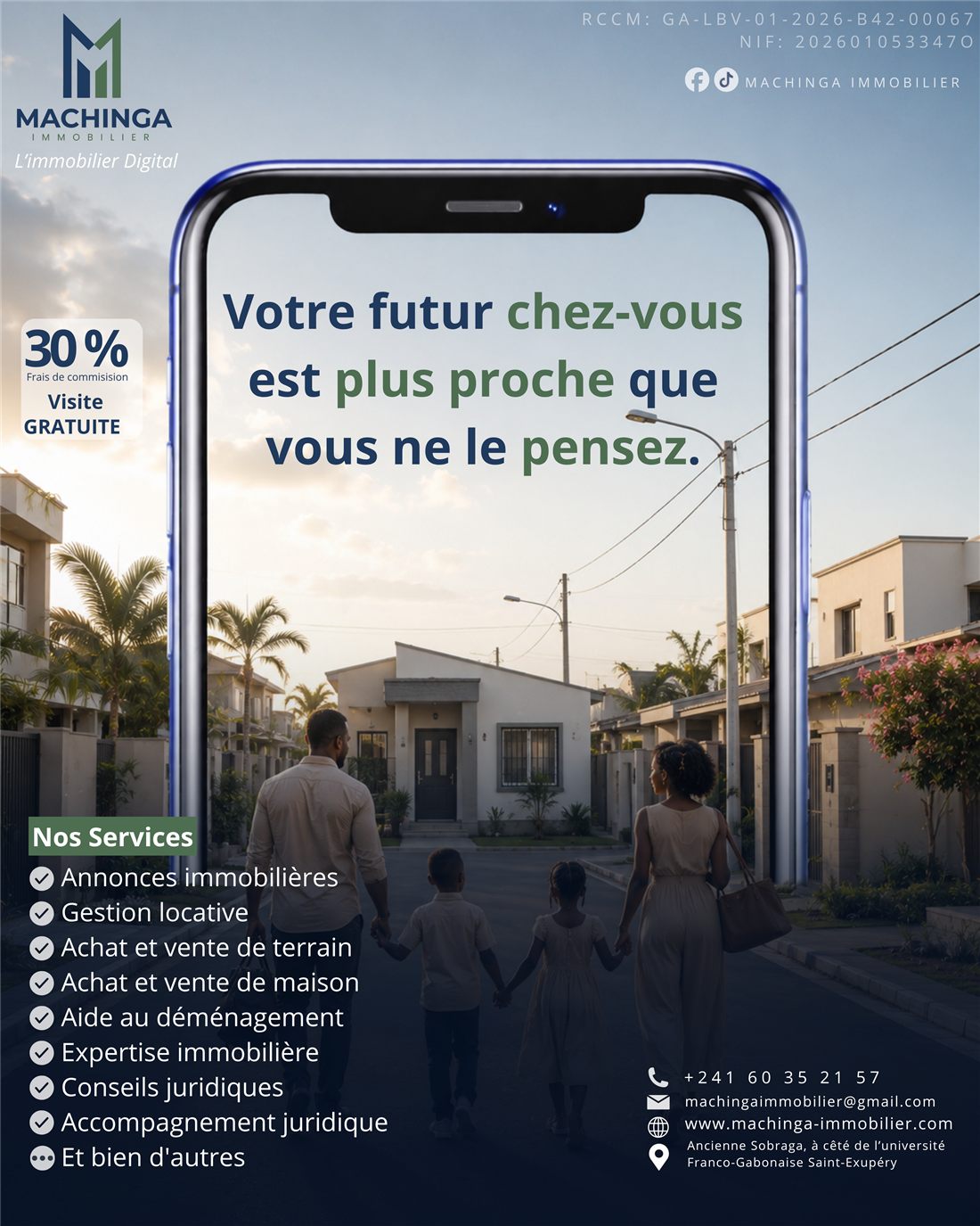 Machinga Immobilier - 30% sur les frais de commission, visite gratuite